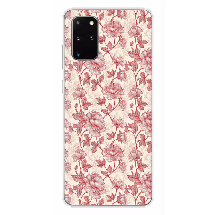 Telefoonhoesje - Pioenrozen - Modern - Rood — 4