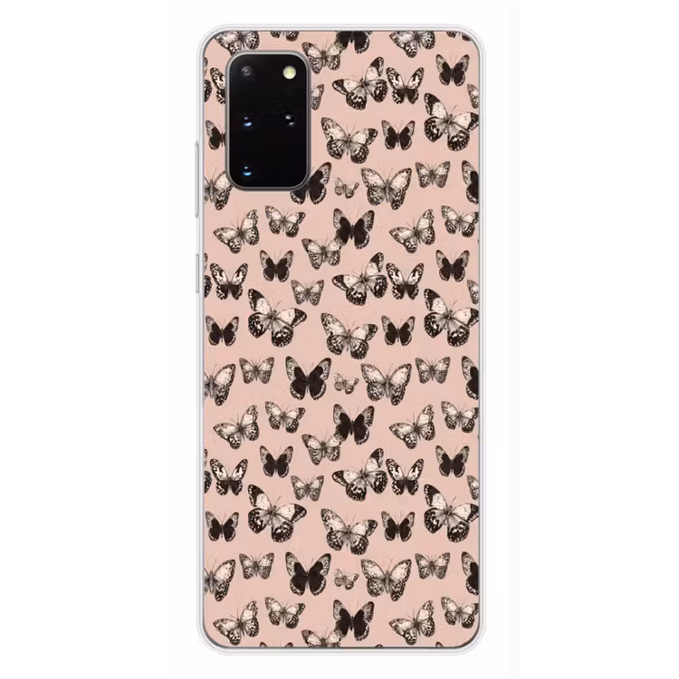 Telefoonhoesje - Tijdloos - Vlinders - Perzik — 4