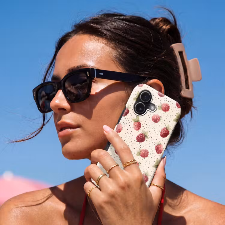 Telefoonhoesje Toughcase - Framboos - Stippen - Rood — 6