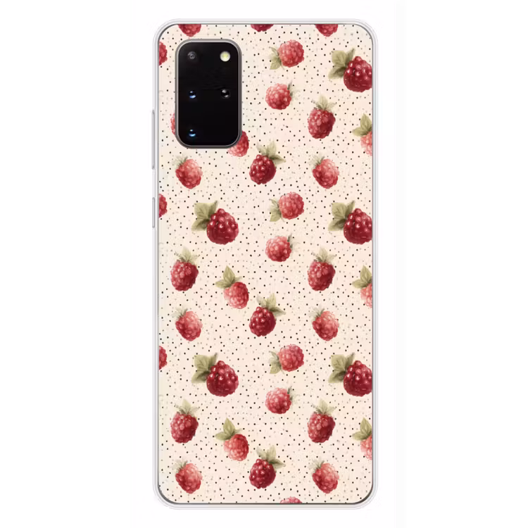 Telefoonhoesje - Framboos - Stippen - Rood — 4