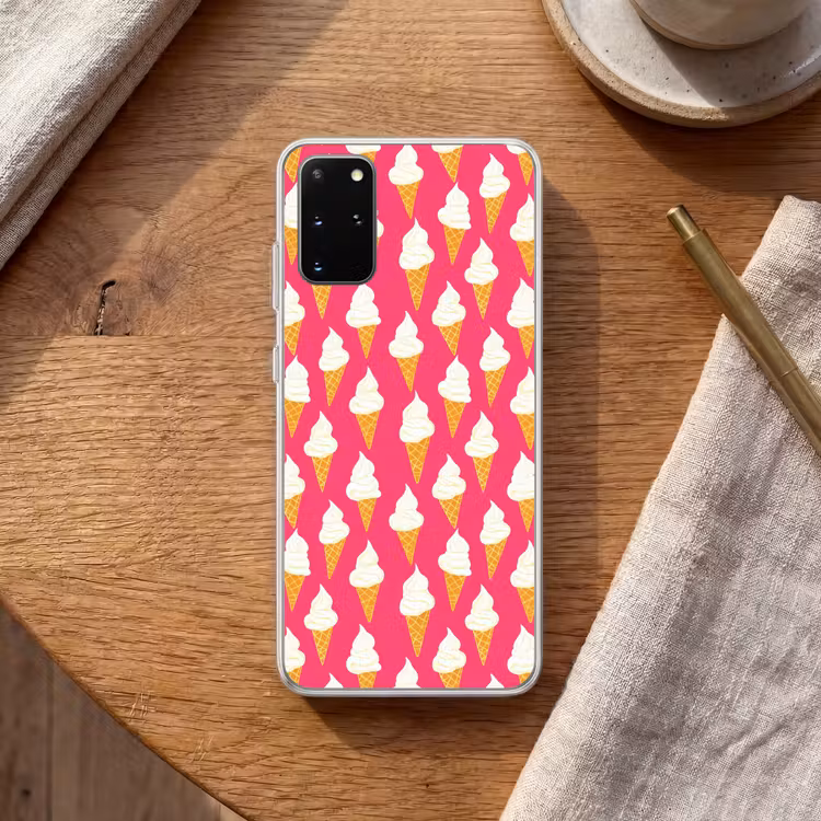 Telefoonhoesje - Softijs - Horentje - Roze — 2