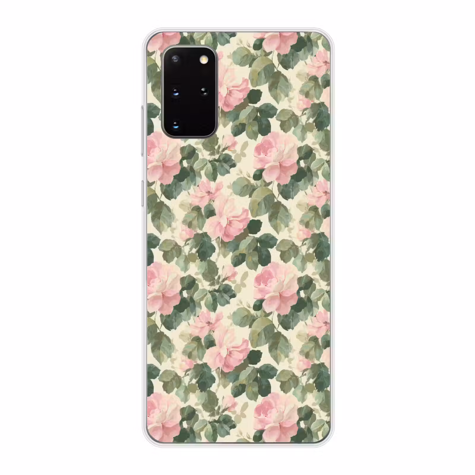 Telefoonhoesje - Rozen - Botanisch - Roze — 1