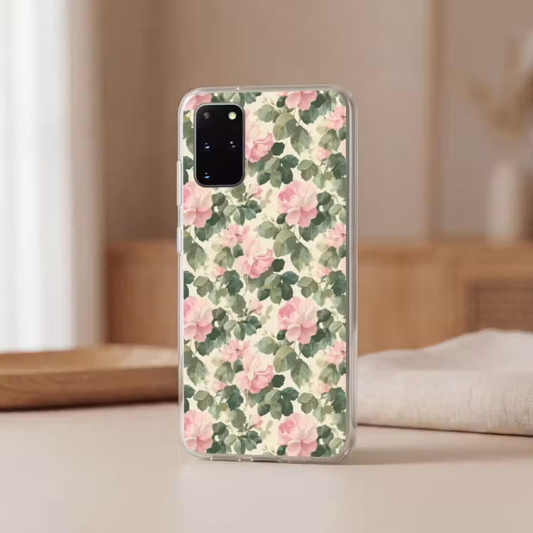 Telefoonhoesje - Rozen - Botanisch - Roze — 3