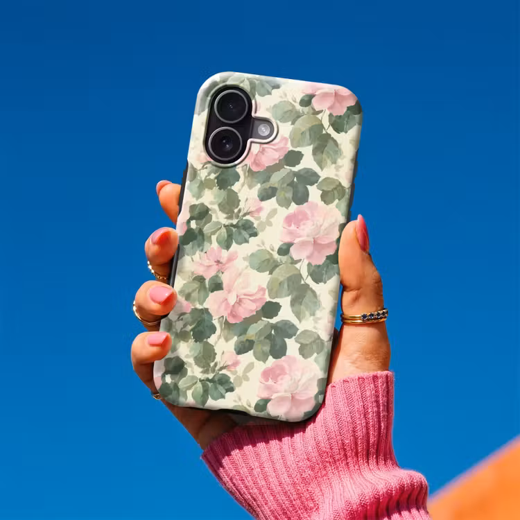 Telefoonhoesje Toughcase - Rozen - Botanisch - Roze — 2