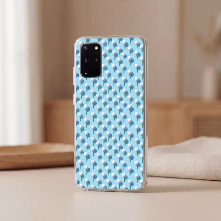 Telefoonhoesje - Golf - Ballen - Blauw — 3