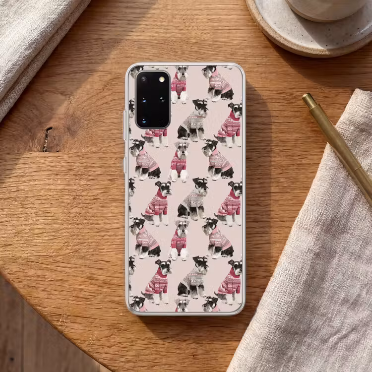 Telefoonhoesje - Honden - Truien - Rood — 2