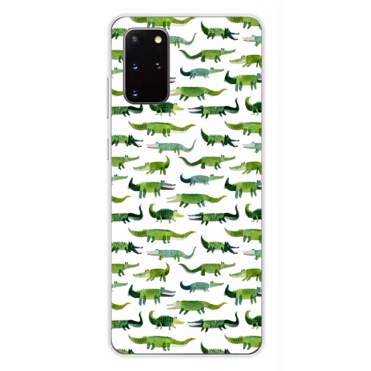 Telefoonhoesje - krokodillen - Speels - Groen — 4