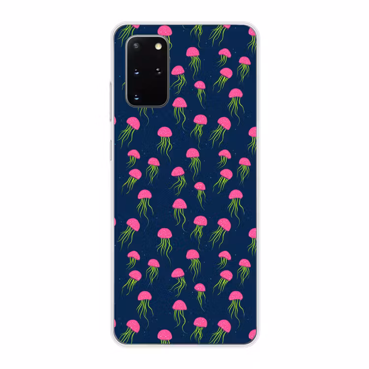 Telefoonhoesje - Kwallen - Diepzee - Neon — 1