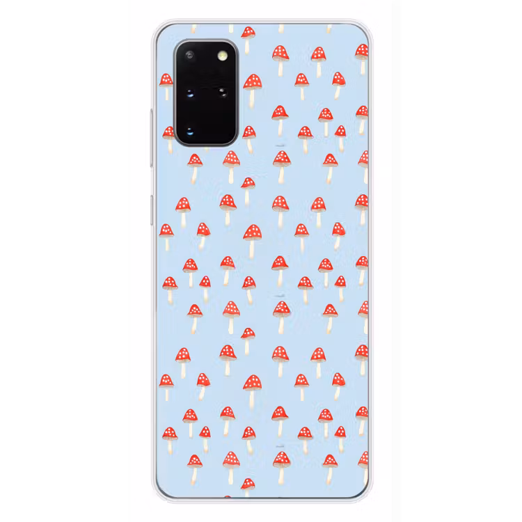 Telefoonhoesje - Paddenstoel -Sprookje - Blauw — 4