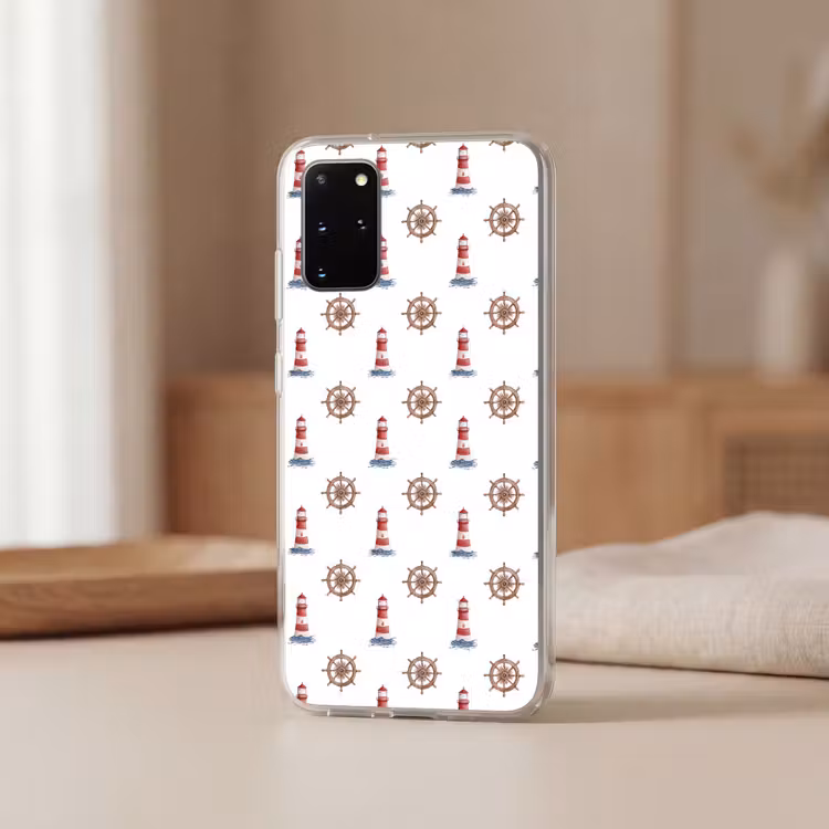 Telefoonhoesje - Nautisch - Klassiek - Rood — 3