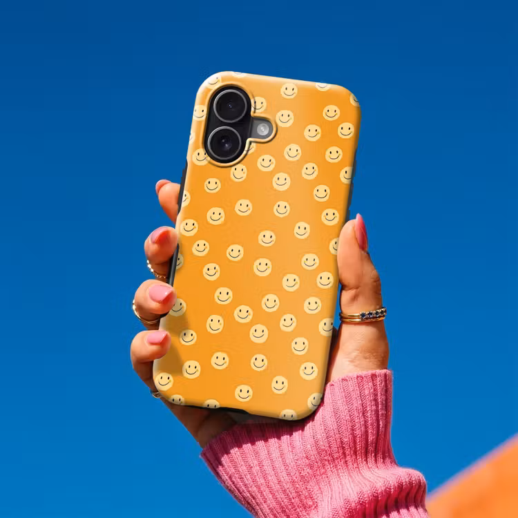 Telefoonhoesje Toughcase - Smileys - Retro - Heel — 2