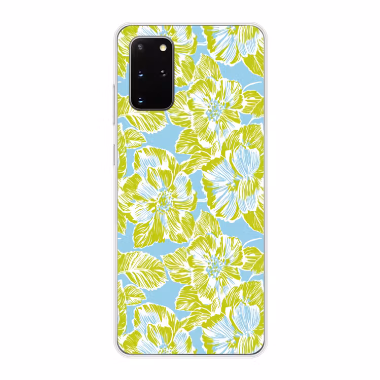 Telefoonhoesje - Modern - Bloemen - Groen — 1