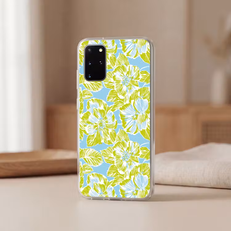 Telefoonhoesje - Modern - Bloemen - Groen — 3