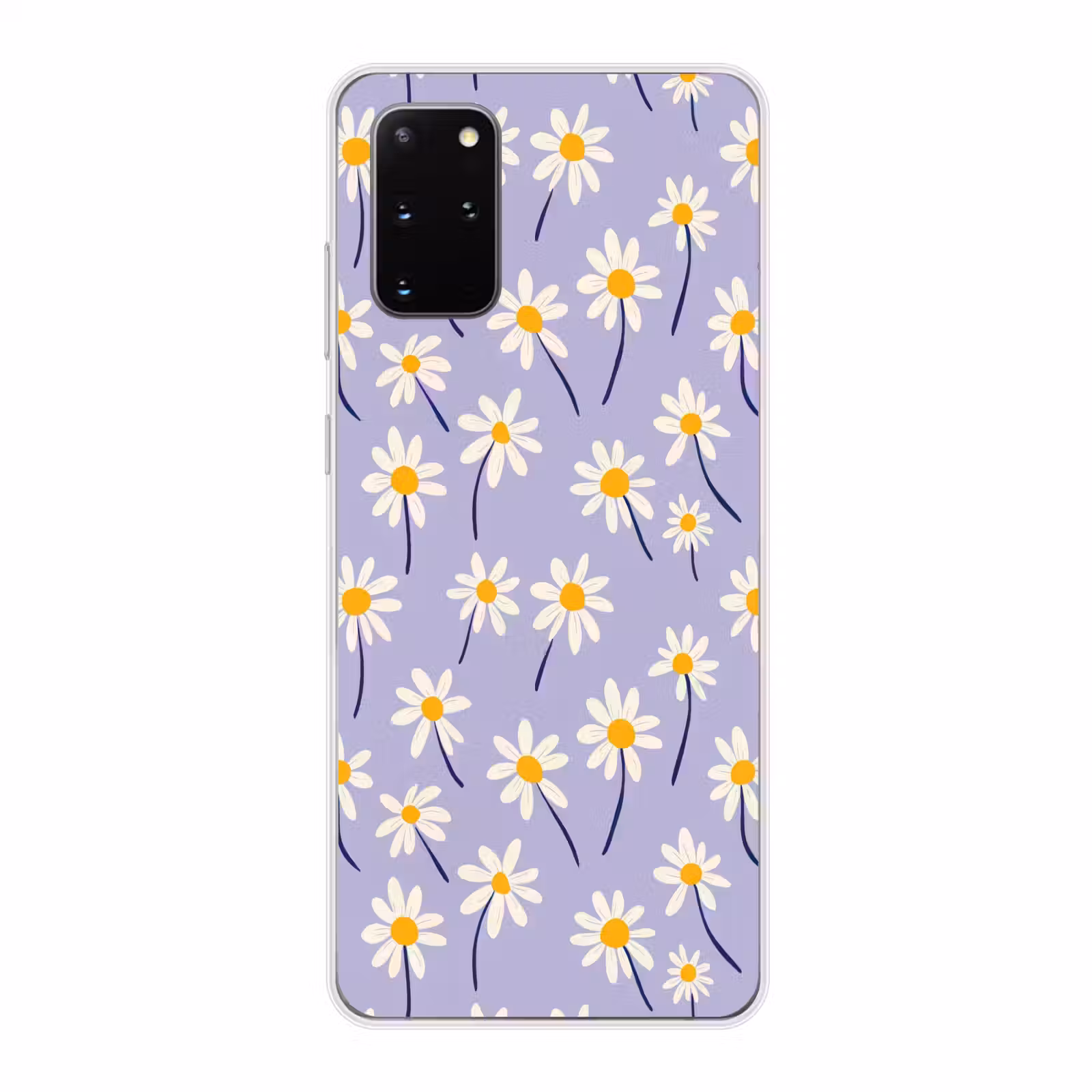 Telefoonhoesje - Modern - Madelief - Paars — 1