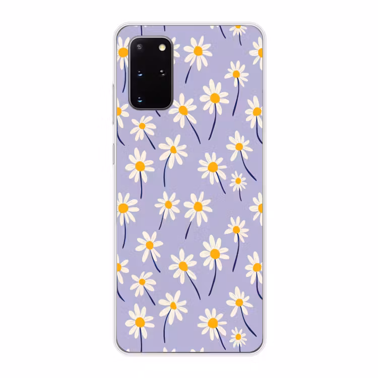 Telefoonhoesje - Modern - Madelief - Paars — 1