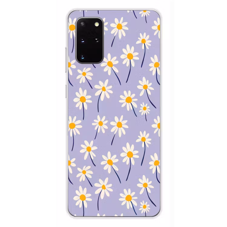 Telefoonhoesje - Modern - Madelief - Paars — 4