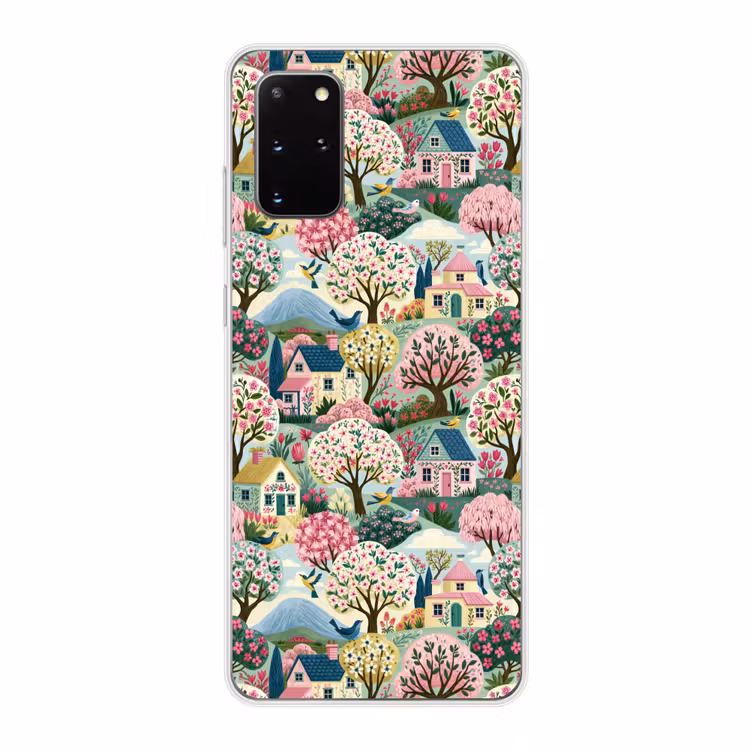 Telefoonhoesje - Nostalgisch - Idyllisch - Kleurrijk — 1