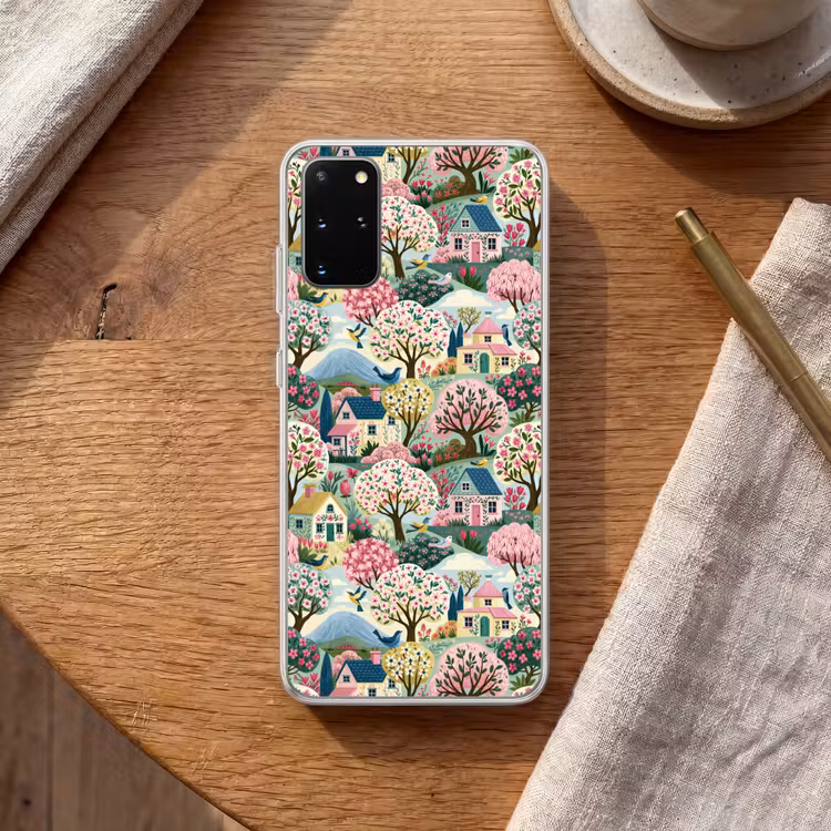 Telefoonhoesje - Nostalgisch - Idyllisch - Kleurrijk — 2