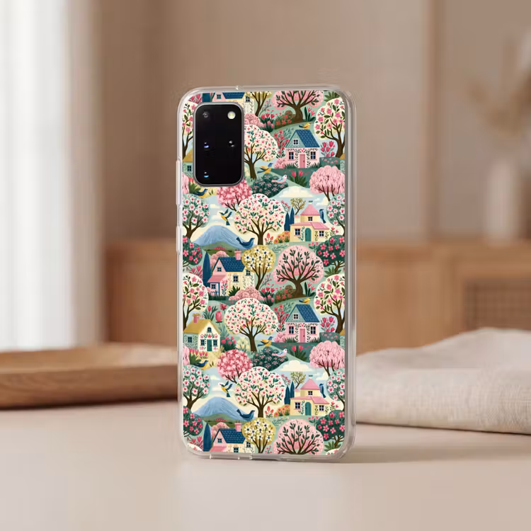 Telefoonhoesje - Nostalgisch - Idyllisch - Kleurrijk — 3