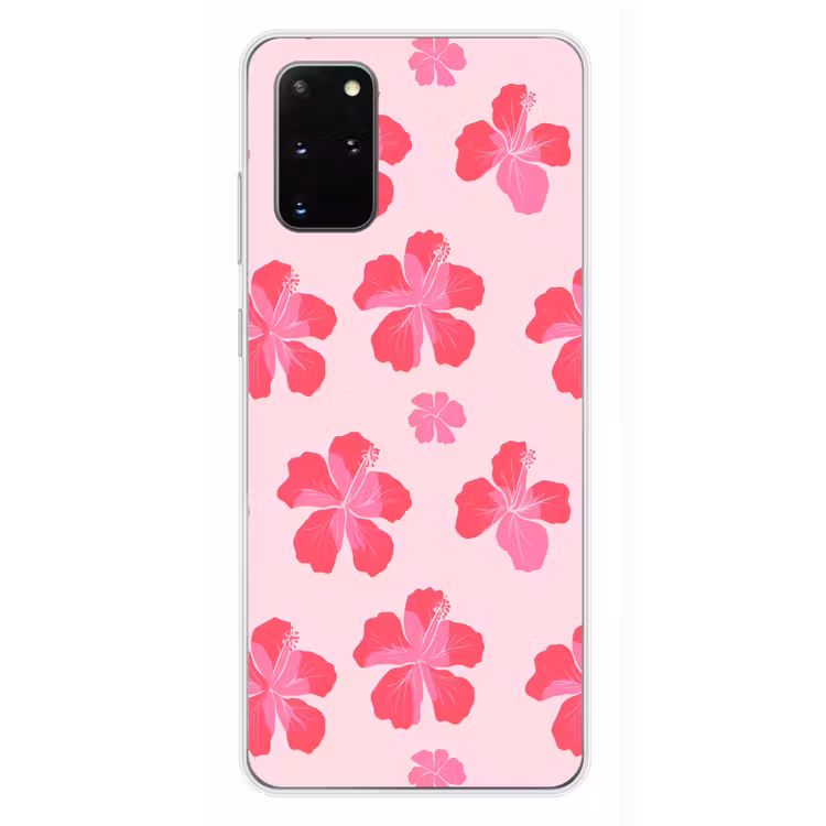 Telefoonhoesje - Hibiscus - Bloemen - Roze — 4