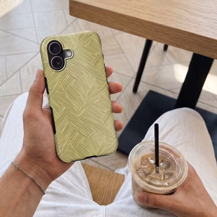 Telefoonhoesje Toughcase - Abstract - Modern - Groen — 4