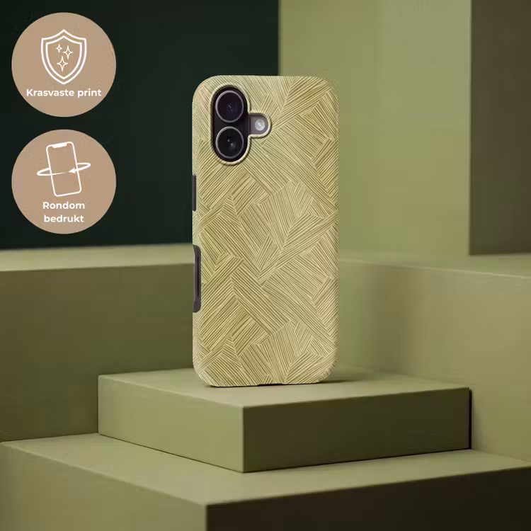 Telefoonhoesje Toughcase - Abstract - Modern - Groen — 7