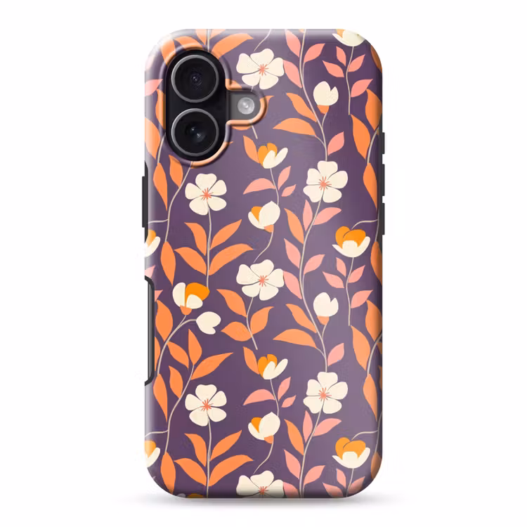Telefoonhoesje Toughcase - Boho - Vintage - Paars — 1