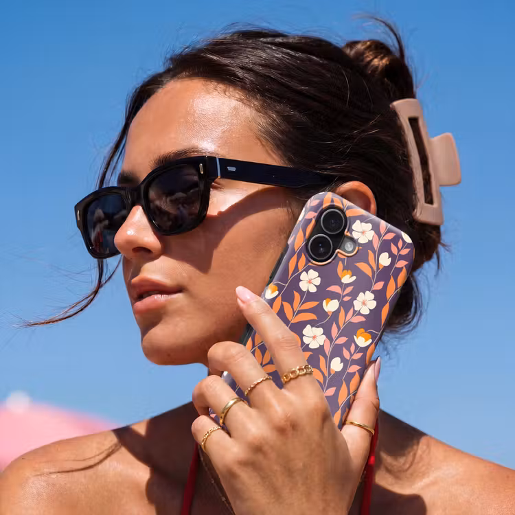 Telefoonhoesje Toughcase - Boho - Vintage - Paars — 6