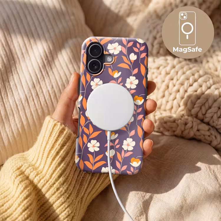Telefoonhoesje Toughcase - Boho - Vintage - Paars — 8