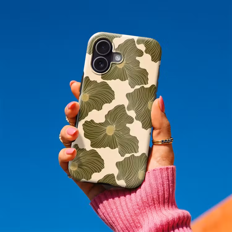 Telefoonhoesje Toughcase - Modern - Abstract - Groen — 2