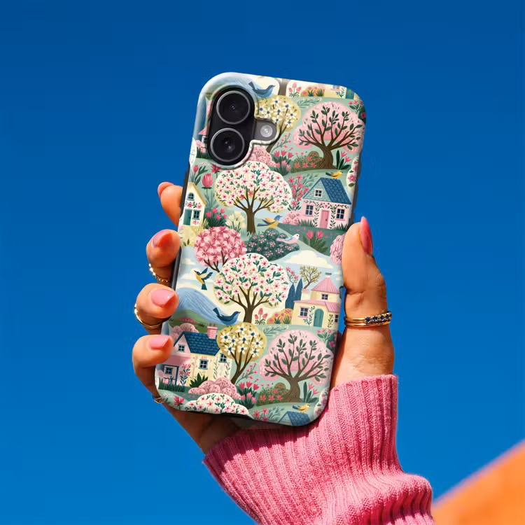 Telefoonhoesje Toughcase - Nostalgisch - Idyllisch - Kleurrijk — 2