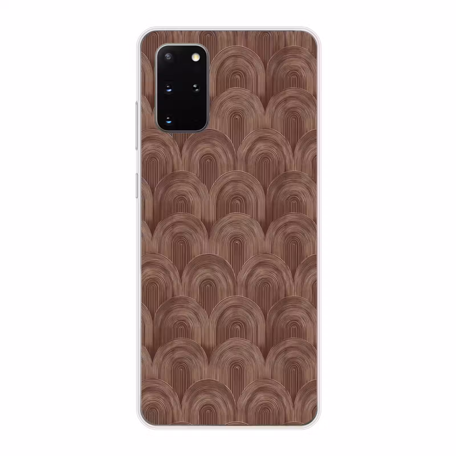 Telefoonhoesje - Ritmisch - Effect - Bruin — 1