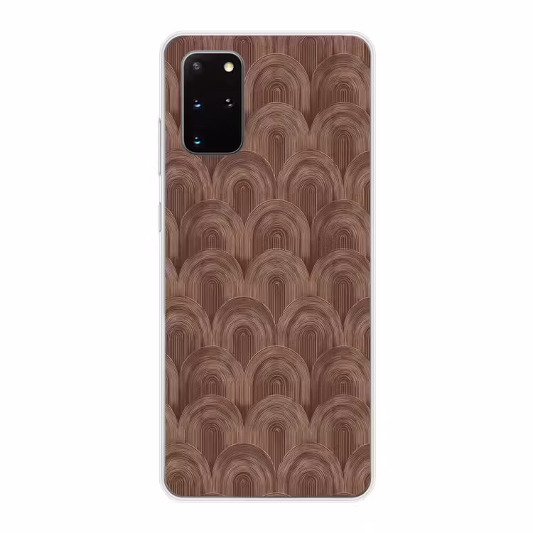 Telefoonhoesje - Ritmisch - Effect - Bruin — 1