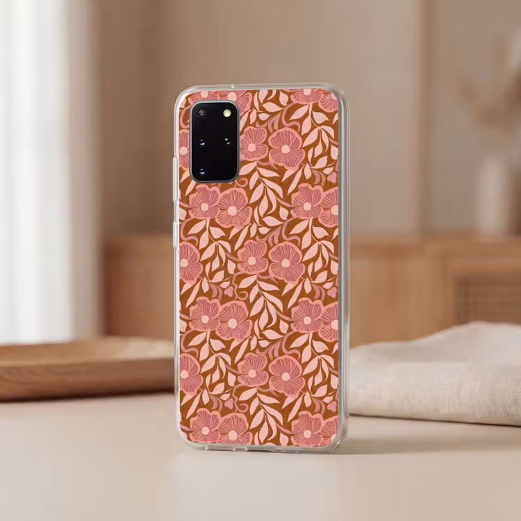 Telefoonhoesje - Sfeer - Bloemen - Roze — 3