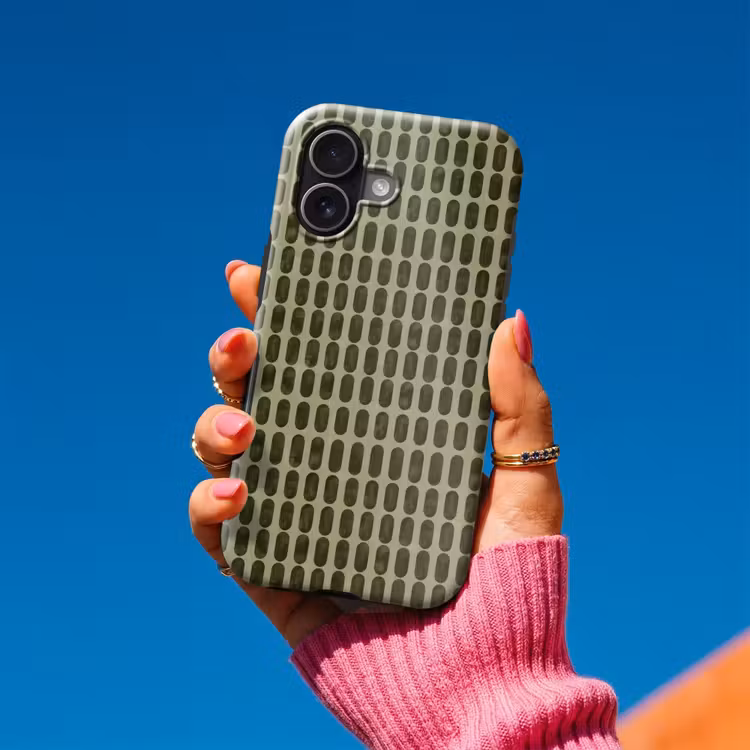 Telefoonhoesje Toughcase - Ritmisch - Effect - Groen — 2