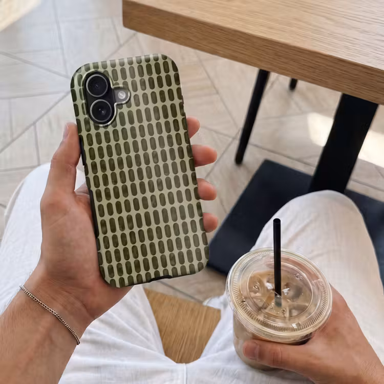 Telefoonhoesje Toughcase - Ritmisch - Effect - Groen — 4