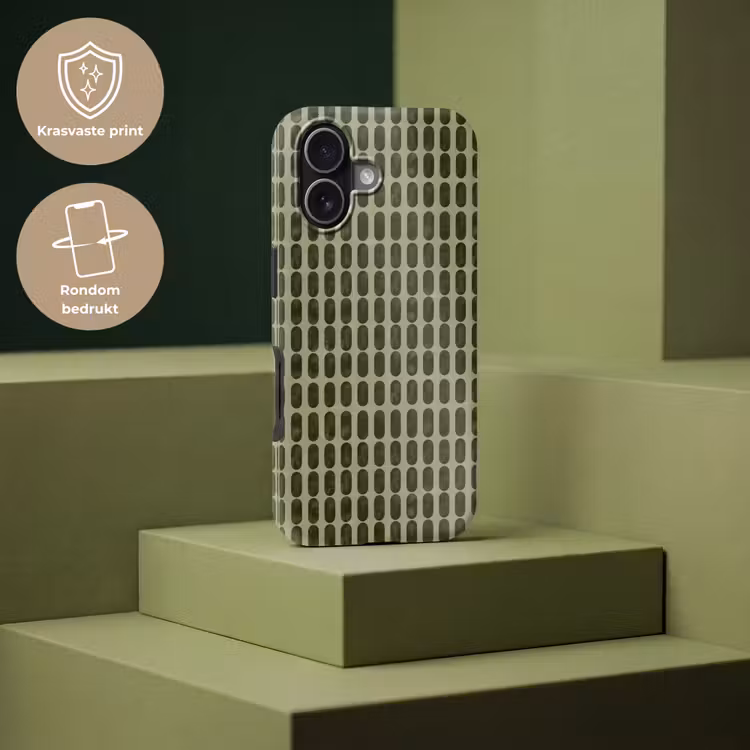 Telefoonhoesje Toughcase - Ritmisch - Effect - Groen — 7