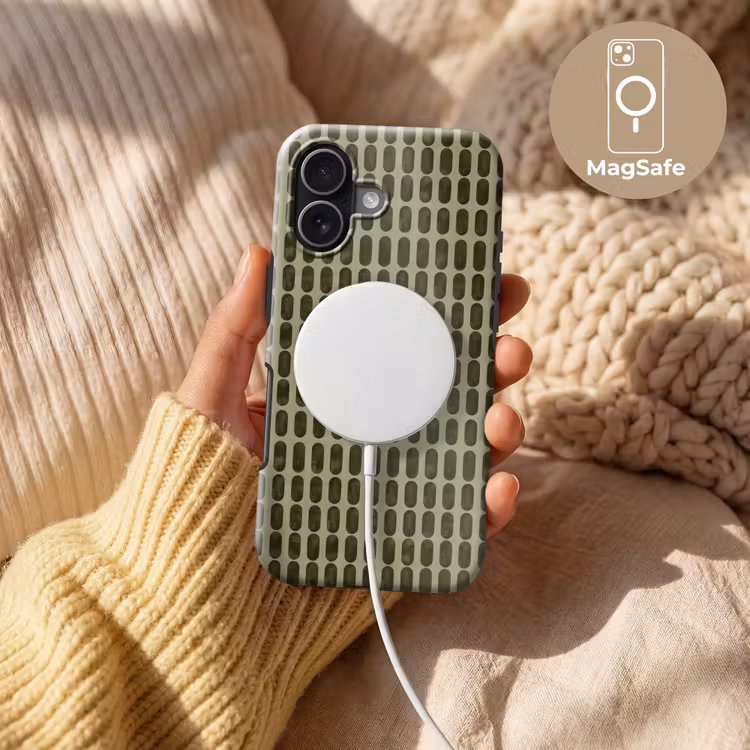 Telefoonhoesje Toughcase - Ritmisch - Effect - Groen — 8