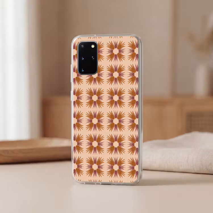 Telefoonhoesje - Ornament - Patroon - Oker — 3