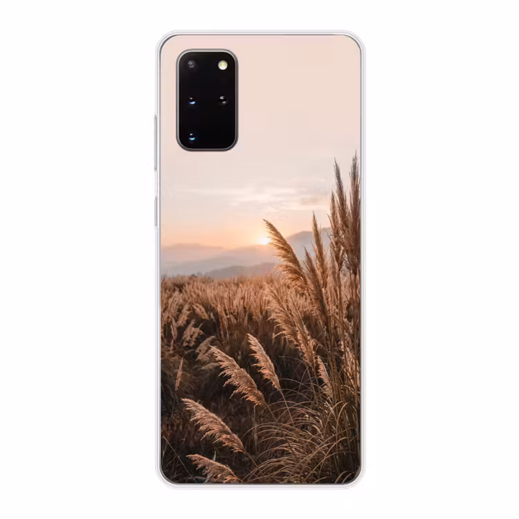 Telefoonhoesje - Gras - Veld - Zon - Natuur — 1