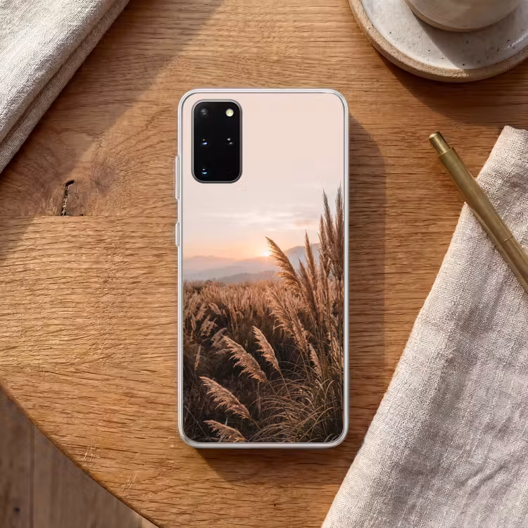 Telefoonhoesje - Gras - Veld - Zon - Natuur — 2
