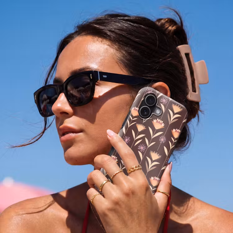 Telefoonhoesje Toughcase - Elegant - Retro - Bruin — 6