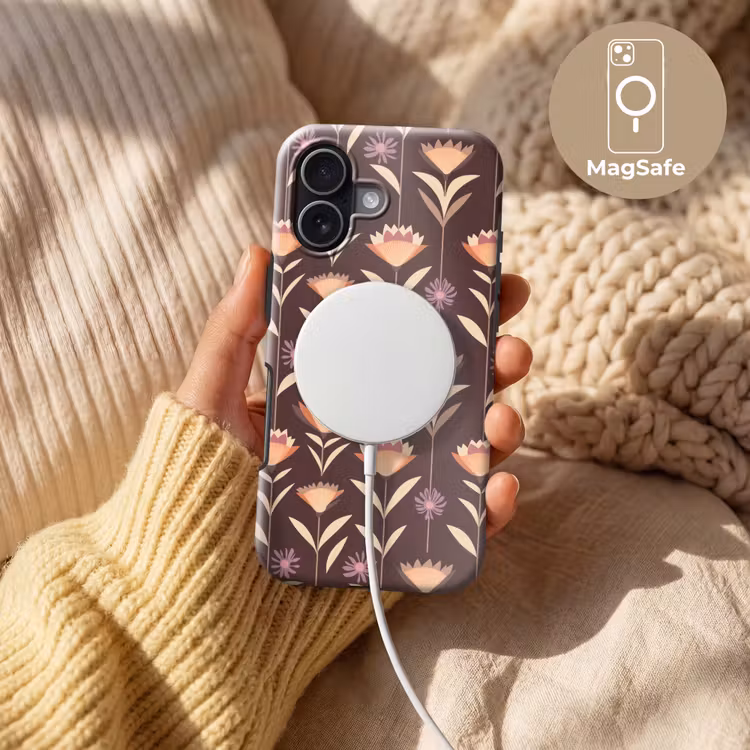 Telefoonhoesje Toughcase - Elegant - Retro - Bruin — 8