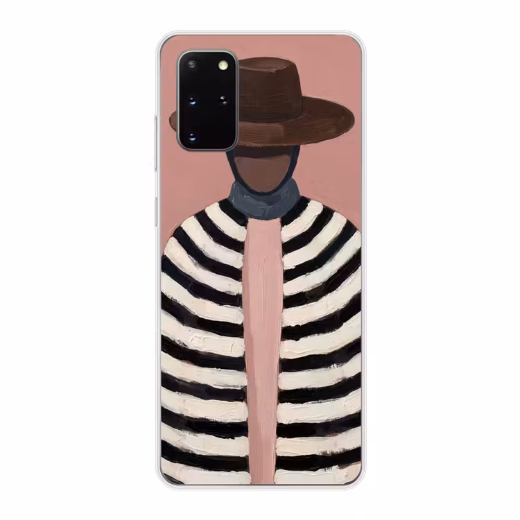 Telefoonhoesje - Grafisch - Vrouw - Roze — 1