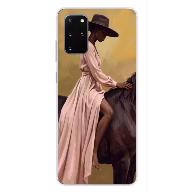 Telefoonhoesje - Paard - Klassiek - Oker — 4