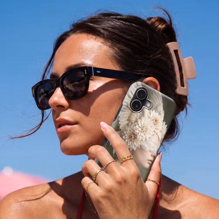 Telefoonhoesje Toughcase - Vleugels - Vrouw - Wit — 6