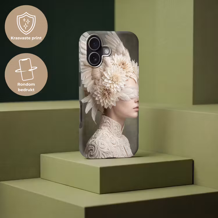 Telefoonhoesje Toughcase - Vleugels - Vrouw - Wit — 7