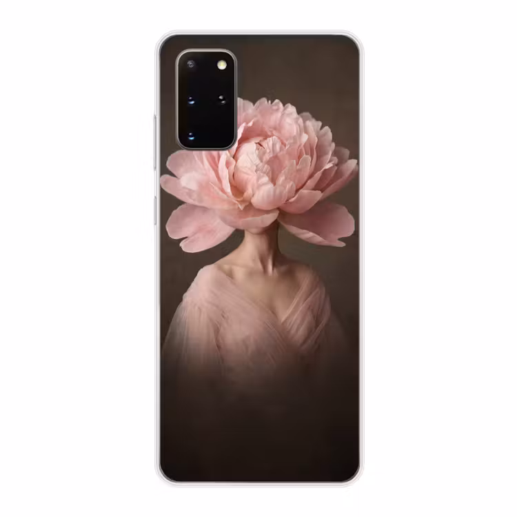 Telefoonhoesje - Gezicht - Roos - Roze — 1
