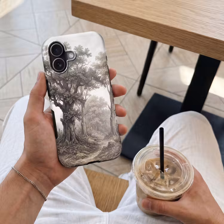 Telefoonhoesje Toughcase - Natuur - Bos - Eik — 4