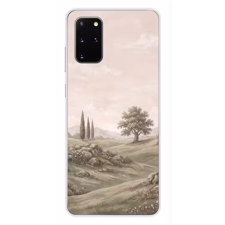 Telefoonhoesje - Heuvellandschap - Bomen - Natuur - Groen — 4
